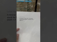 Stock Antminer L9 15G 16G 17G para mineração de Litecoin e Dogecoin