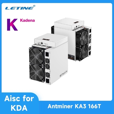 Mineiro KA3 166T 3154W Kda de Bitmain Aisc Antminer KDA que mina os ethernet RJ45