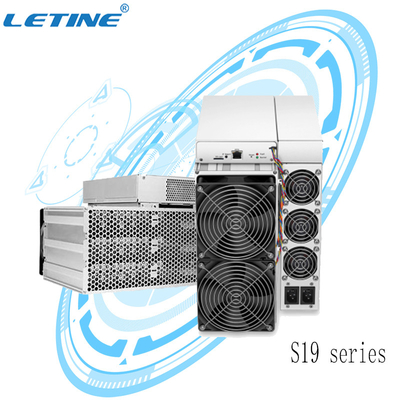 Bitmain Asic Antminer S19J pro 104T 100T 96T 95T 90T S19A 110T Bitmain Antminer S19j pro 110th Antminer com fonte de alimentação