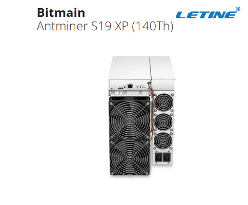 relação 400mm dos ethernet de 3010W Bitmain Antminer S19 XP 140Th