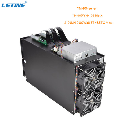 YM-100 mineiro do preto 2100MH 2000Watt ETH&amp;ETC da série YM-105 YM-108