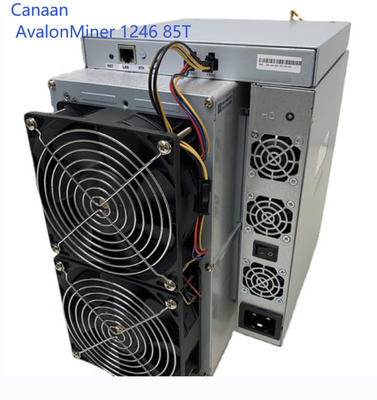 Algoritmo de Machine Canaan Avalon 1246 85T SHA 256 do mineiro de Bitcoin da inteligência artificial