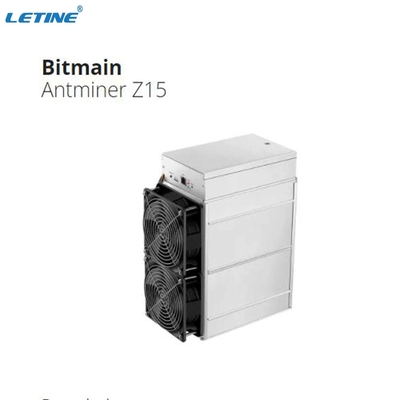 Mineiro de Antminer Z15 420ksol/s Bitmain ZEC ZEN Mining Equihash Asic