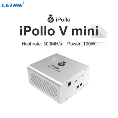 Baixo ruído iPollo V1 Mini SE 200Mh/S 116W EtHash Algoritmo ETHW ETC Aisc Miner iPollo V1 Mini SE