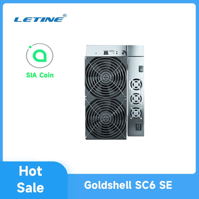 SE 17TH/S Sia Coin Miner de Letine Goldshell SC6 do mineiro de 3330W Goldshell Asic