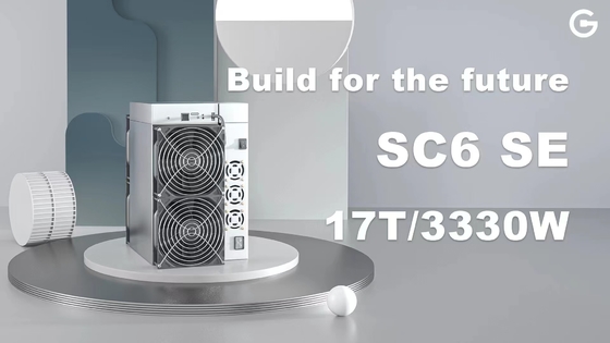 Servidor de computador da moeda 17Th/S 3330W Sia Coin Miner High Hashrate do SC do SE de Goldshell SC6