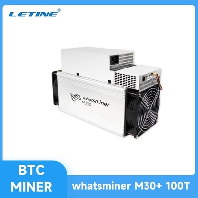 Microbt do mineiro M30S++ m30s de Letine MicroBT Whatsminer M30S+ 100T 102T BTC