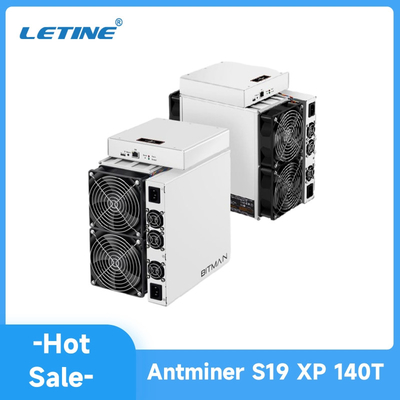 Algoritmo Bitmain Asic Antminer de Letine 141Th 3010W Asic Bitmain Antminer S19 XP SHA-256