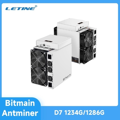 Moeda do mineiro MUE do poder 3148W Aisc do algoritmo 1.286T da mineração X11 de Antminer D71286Gh Bitmain