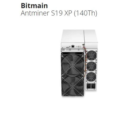 Os ethernet conectam mineiro da corrente de bloco de Antminer S19 XP do mineiro de Bitmain BTC o 140Th