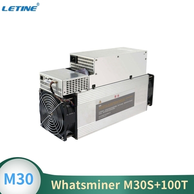 Máquina de mineração SHA de MicroBT Whatsminer M30S+ ASIC 256 100Th/S 3400W 102T 104T
