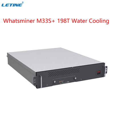 Mineiro WhatsMiner M33S+ 198T 6732W/M53 226T refrigerar de água BTC Asic