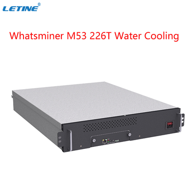 Mineiro do algoritmo de Water Cooling SHA-256 do mineiro de Whatsminer M53 hidro BTC Bitcoin Asic