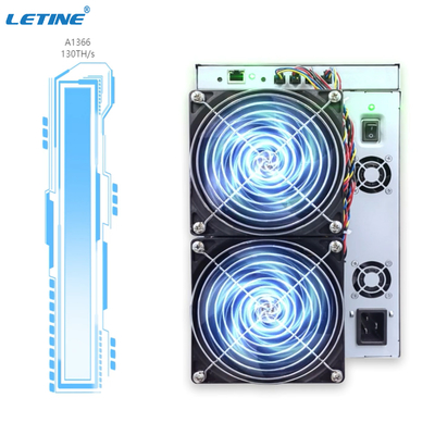 Avalonminer 1346 110th máquinas de mineração de 30W Canaan Asic Miner A1366 130T 25W BTC Bitcoin