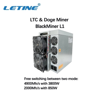 Mineiro alto de Blackminer L1 Hashrate LTC 4900M Scrypt Crypto Algorithm