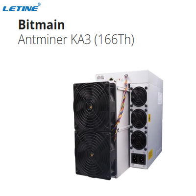 Mineiro Bitmain Antminer KA3 166th/S de Blockchain 166T 3154W KDA Asic