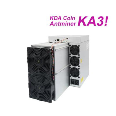 Mineiro Bitmain Antminer KA3 166th/S de Blockchain 166T 3154W KDA Asic