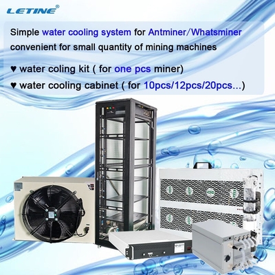 Armário de For Hydro Whatsminer M33S M33S+ M33S++ M53 M53S+ S19 XP 257T 177T do mineiro de Asic do recipiente refrigerar de água
