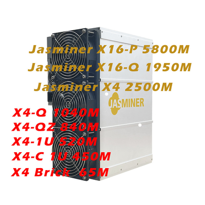 Mineiro Jasminer X16-Q Jasminer X4 X4-1U X4-Q de Jasminer X16-P 5800Mh/s 1900W etc. ZIL Asic do agregado familiar