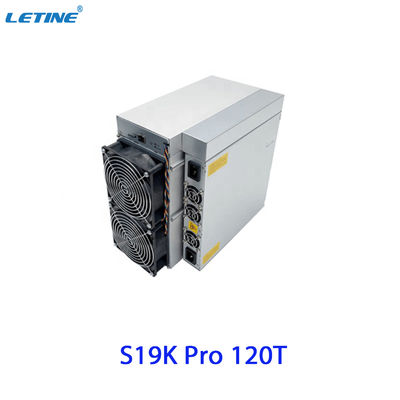 Envio rápido Bitmain Asic Antminer S19K Pro 120T 23W Baixo consumo de energia para máquina de mineração de Bitcoin