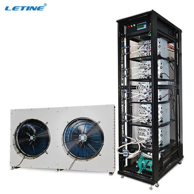 12 Bit Cabinet Bitcoin Antminer Container de refrigeração hidráulica Asic Miner para S21 S19 PRO+ Hyd Mining