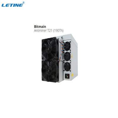 CE Bitmain Antminer T21 190Th SHA-256 Algoritmo Bitcoin Mining Miner