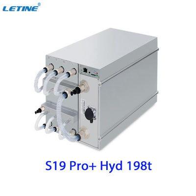 Vendas quentes Antminer S19 Pro+ Hydro 198T Bitmain Bitcoin Hydro Cooling S19 Pro+ Hydro 191T Miner de refrigeração por água