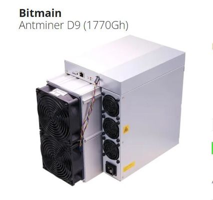Criptomoedas Bitmain Antminer D9 1.77 Th/S Interface Ethernet com 4 Fans