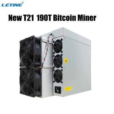 Bitmain Antminer T21 190T BTC Asic Miner 19J/T 3610W Máquina de mineração Bitcoin