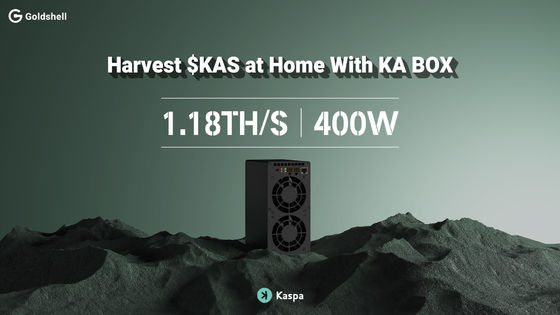 Goldshell KA-BOX 1.18Th/s 400W KA BOX 1.18T Kaspa Miner Máquina de mineração Asic KS5 KS5 PRO KS3M Antminer KS3