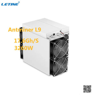 Antminer L9 17.6Gh/S 16.6Gh/S 3260W Algoritmo Scrypt Asic Miner para LTC DOGE Mining
