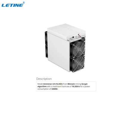 Scrypt Litecoin Dogecoin LTC Doge Antminer L9 16.2Gh Bitmain Asic Mineiro de mineração