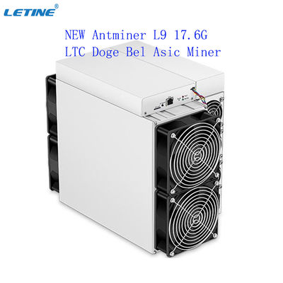 Bitmain Antminer L9 17.6Gh Litecoin Miner L9 1760M Scrypt Algo Ant L9 16.2G LTC DOGE BEL Profit Máquina de mineração de criptomoedas