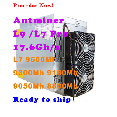 Minerador de Blockchain mais poderoso Antminer L9 17.6Gh/S 16.2GH/S 0.21J/M Mineração LTC DOGE BEL Asic Miner Antminer L9