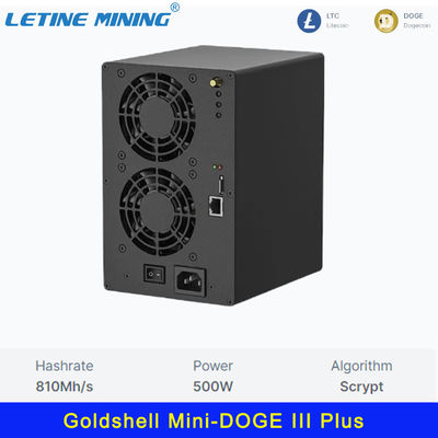 Mini-DOGE III Plus Goldshell Algoritmos de mineração 810Mh/s 500W DG1 DG1+ L7 L9 LTC DOGE Miner