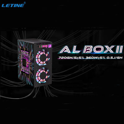 Silent Asic Miner Goldshell AL BOX II 720Gh/S 360W Mineração Alephium Goldhsell AL Box 360G Iceriver AL0 ALPH Miner