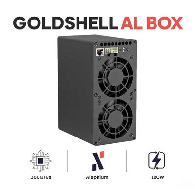 Potente Goldshell AL Box II Pro 950G Blake3 ALPH 460W para mineração