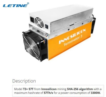 Mineiro SHA-256 de T3+ 39T 43T 50T 52T 57T Innosilicon Asic