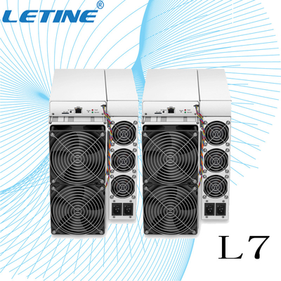 Mineiro da máquina de mineração 3425W de LTC do doge de Bitmain Antminer L7 9.5Gh Antminer L7 9160mh Scrypt Antminer L7 Scrypt