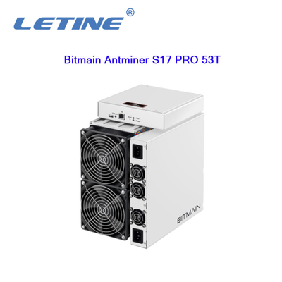 Antminer S17 pro (53Th) Bitmain que mina o mineiro Hashrate do algoritmo SHA-256 de 64Th/s 2094W