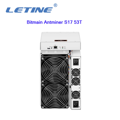 Mineiro usado da máquina de mineração S17 de Bitmain Antminer S17 53T 2385W BTC 50T S17+ 73T 76T Asic