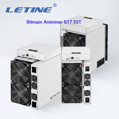 Mineiro usado da máquina de mineração S17 de Bitmain Antminer S17 53T 2385W BTC 50T S17+ 73T 76T Asic