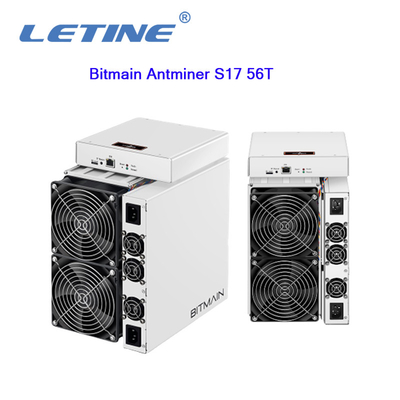 Mineiro da máquina de mineração T17 de Bitmain Antminer S17 56T 2520W BTC da segunda mão 64T S17+ 73T 76T Asic