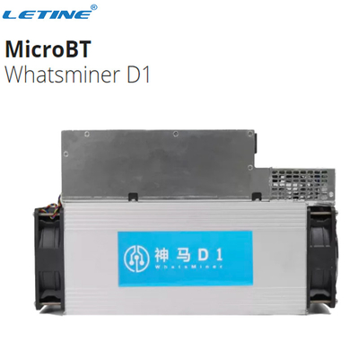 micro BT Whatsminer D1 Blake256R14 algoritmo StrongU STU-U1++ de 48Th/S 2200W