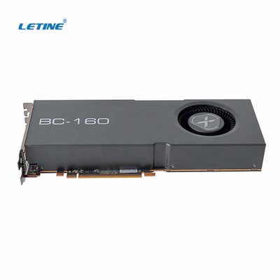 Cmp 90Hx de Amd BC160 da placa gráfica da mineração do consumo de potência 125W de AMD Because-160 8Gb Eth 72Mh/s Hashrate