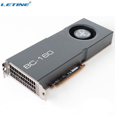 Cmp 90Hx de Amd BC160 da placa gráfica da mineração do consumo de potência 125W de AMD Because-160 8Gb Eth 72Mh/s Hashrate