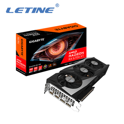 bocado GDDR6 OC-12GD da placa gráfica 192 de 12G AMD Radeon Rx 6700 Xt