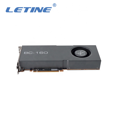 Cartão gráfico alto 72Mh 135W de Hashrate AMD Because-160 8Gb