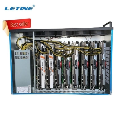 RX 580 8 1660S 2060S 3060 do equipamento da mineração de GPU doge ZEC de 3070 3080 3090 LTC