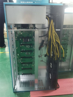 3000W a fonte de alimentação Rig Mining 6 GPU 70mm Pcie afasta DDR3 o Ram 4GB